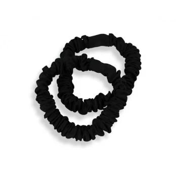 LAETI Silk Elastics Lili Plaukų gumytė Black, 2vnt.