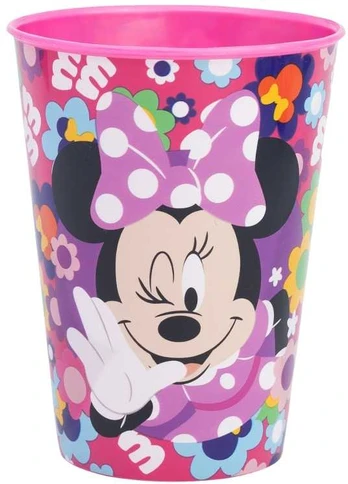 Disney Minnie Bold Florals plastikinis puodelis 260 ml