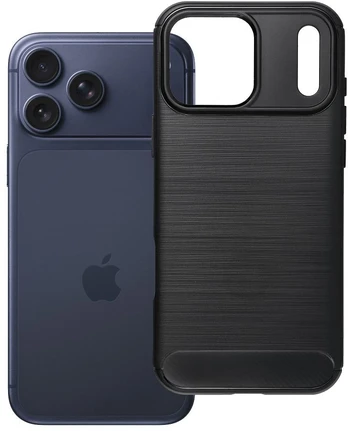 Dėklas Oem Case for iPhone 17 Pro Max / 18 Pro Max Carbon 2.0 juodas