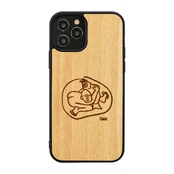 Telefono dėklas Man&Wood, Apple iPhone 12 Pro Max, ruda kaina