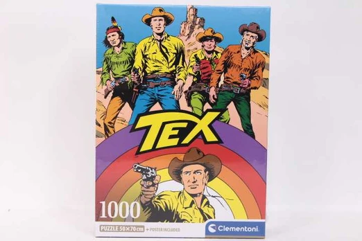 Clementoni CLE puzzle 1000 Compact Tex 39841