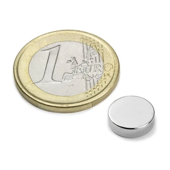 Magnetas Ø10x3mm NdFeB N42