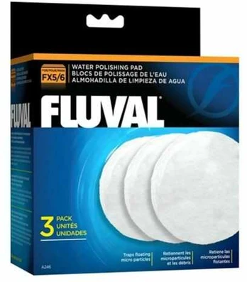 Fluval Quick Clear filtravimo vata FX4/5/6 (3vnt)
