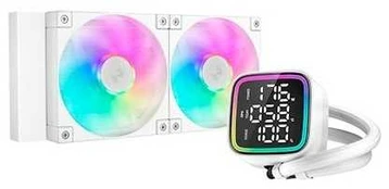 DeepCool LD240, All-in-one liquid cooler, 12 cm, Baltas