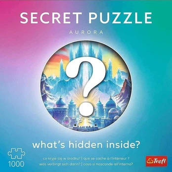 Trefl Dėlionė 1000 PremPlus Secret Puzzle Aurora 12105