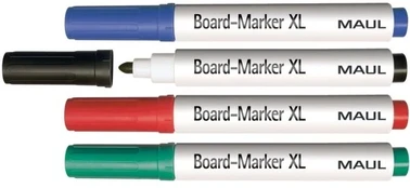 MAUL Whiteboardmarker Bigpoint Rundspitze 2,0-2,5mm 4er Set