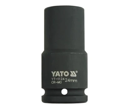 Yato 6 taškų smūginis lizdas, 3/4" 24 mm ilgio (YT-1124)