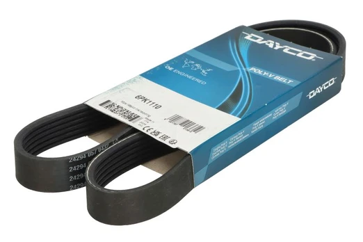 V formos rumbuoti diržai DAYCO 6PK1110