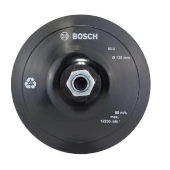 Guminis šlifavimo diskas Bosch, D 125mm, 2608601077