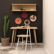 Rašomasis stalas Kalune Design Fluse, ąžuolo kaina