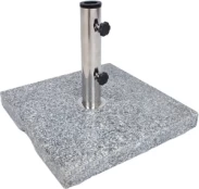 Sodo skėčio pagrindas Parasol Base, 45 cm, pilka kaina