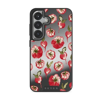 Heirloom - Samsung Galaxy S25 Case, Elite Mirror Dark (Magnetic) / Silver