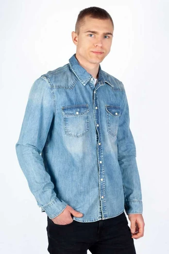 Džinsiniai marškiniai LTB JEANS