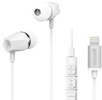 Maxell Bolts + lightning connector EP with mic & controller
