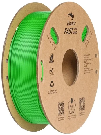 Filamentas Creality Ender Fast PLA 1.75mm 1kg – Žalias