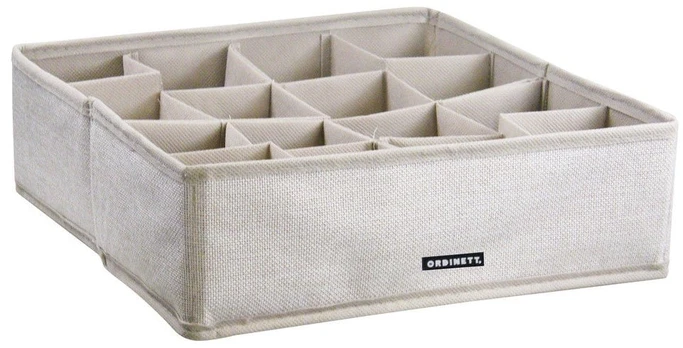 Kaste ar sadaļām 30,5x30,5x10cm Linette