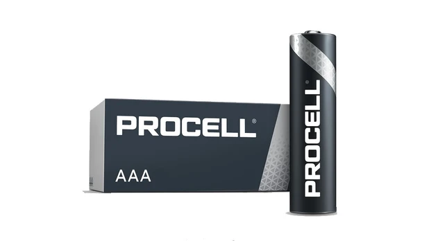 Duracell Procell LR3 AAA baterijos, 10 vnt.