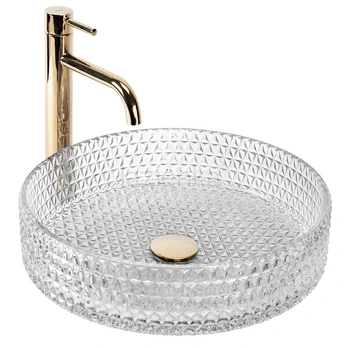 Pastatomas praustuvas REA CRISTAL 39 39x39x11,5