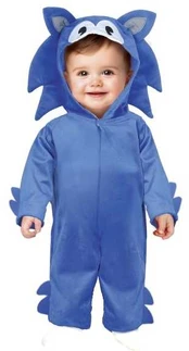 Fiesta Blåt pindsvin kostume