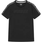 Guess Marškinėliai L4YI50 J1314 Juoda Regular Fit
