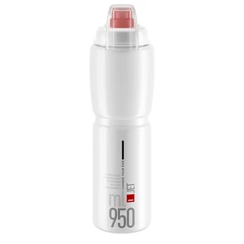 Gertuvė Elite Jet Plus clear red 950 ml