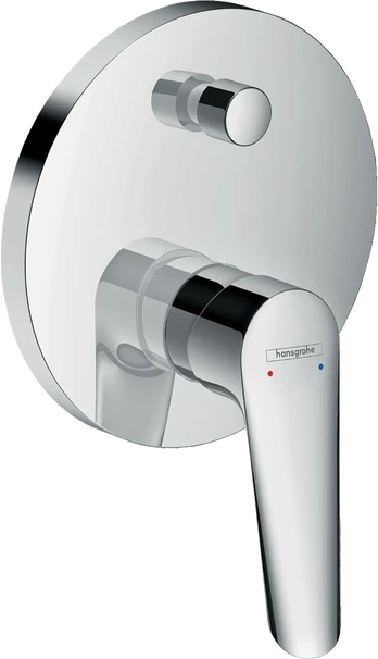 Potinkinis vonios / dušo maišytuvas Hansgrohe Logis E, chromo, 71404000