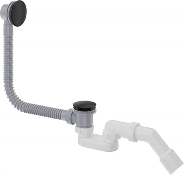 Click-clack bathtub siphon
