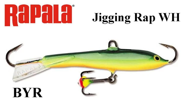Rapala balansyras Jigging Rap WH BYR 5 cm