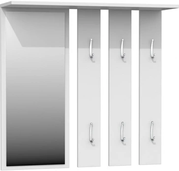Drabužių kabykla Top E Shop Opal, 82 cm, balta