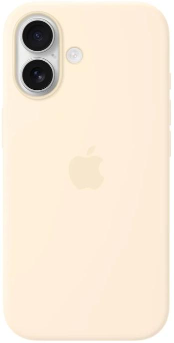 Apple iPhone 17 Silicone Case with MagSafe – Vanilla - MHVM4ZM/A