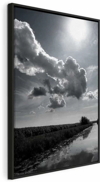 Artgeist Paveikslas - Sun Over Clouds (1-part) - Sky Reflection in Water Field
