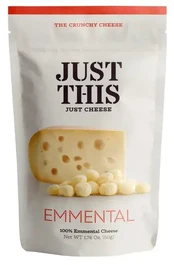 Sūrio užkandis JUST THIS Emmental, 50 g kaina