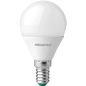LED lempa E14, 4,9 W, opalinė, šiltai balta