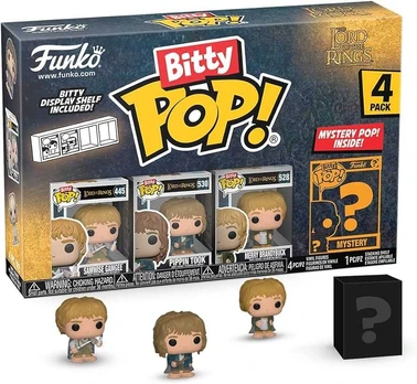 Funko Bitty POP! LOTR - Samwise 4 figūrėlių pakuotė