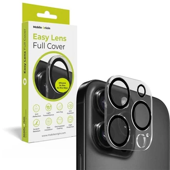 Dėklas Mobile Origin Easy Lens full cover, clear - iPhone 14 Pro / 14 Pro Max