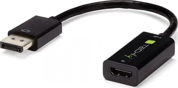 TECHLY Active DisplayPort 1.4 to HDMI 8K Adapteris Juodas kaina