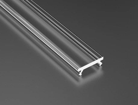 Dangtelis PMMA skaidrus profiliams LUMINES SLIM X V2 2.02m