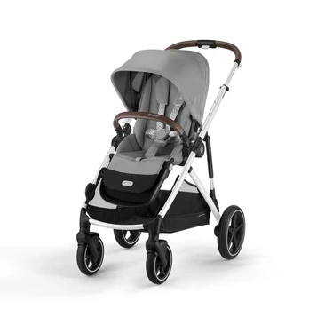 Cybex vežimėlis Gazelle S SLV Stone Grey, pilkas
