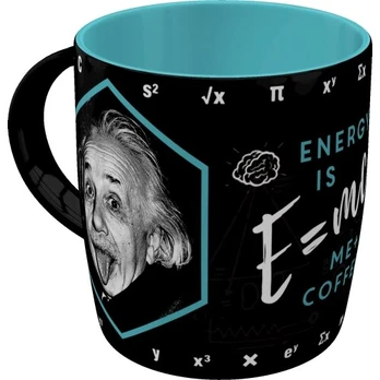 PUODELIAI »Einstein - Energy = Me + Coffee«, Nostalgic-Art