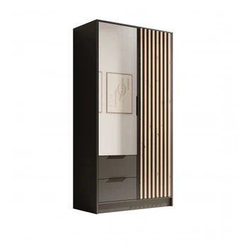 Tilting wardrobe Neri 100 with mirrors