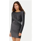 ONLY Kokteilinė suknelė Rich 15360278 Pilka Regular Fit