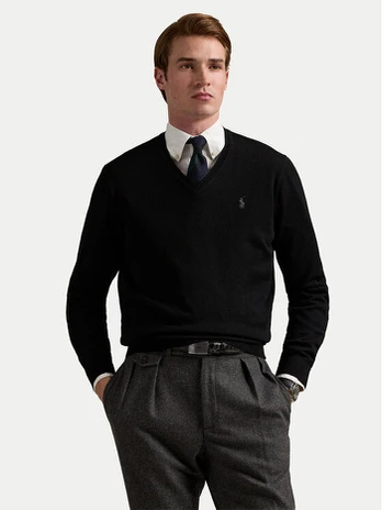 Polo Ralph Lauren Megztinis 710941105004 Juoda Regular Fit