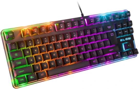 Klaviatūra BLOW HEROS USB juoda