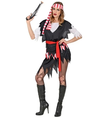 „PIRATAS“ (suknelė, diržas, galvos juosta)