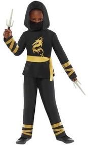 Amscan Guld drage ninja kostume