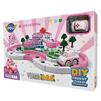 Robocar Poli ligoninė su keliu