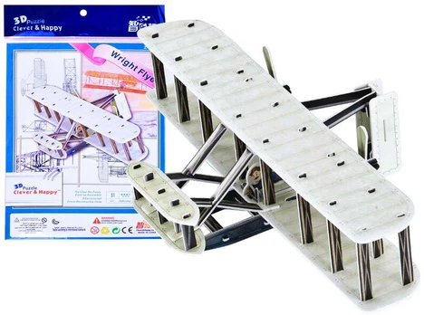 3D dėlionės lėktuvas iš brolių Wright Flyer 51el ZA2905