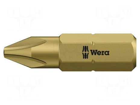 Screwdriver bit | Phillips | PH3 | 1/4" | Overall len: 25mm