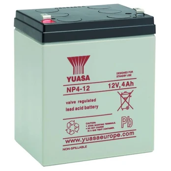 Akumuliatorius Yuasa 12 V 4 Ah