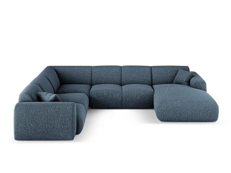 Panoramic Left Corner Sofa, "Nolio", 6 Seats, 342x252x72 Made in Europe